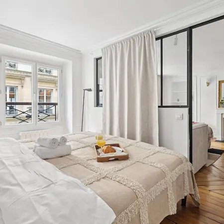 아파트 Bnbnook - Bright 1br By Louvre & Tuileries Gardens